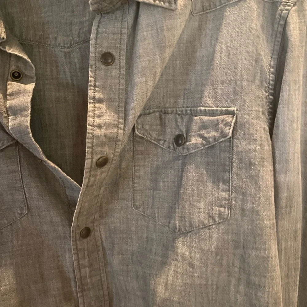 Banana Republic Men’s Western Denim Shirt - Size Medium